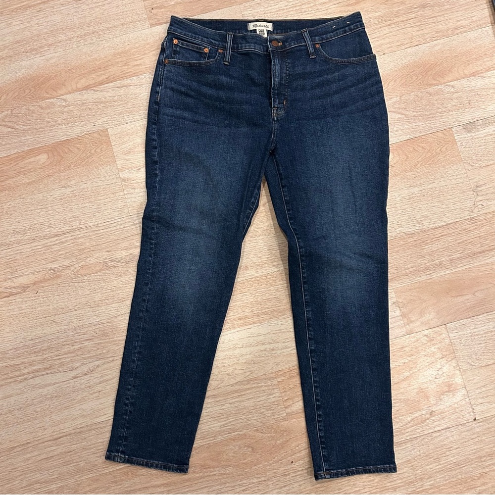 Madewell The Mid-rise Perfect Vintage Jean Classic Blue Women's Denim Jeans 31